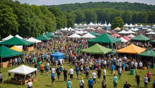 Les alternatives écologiques pour un festival plus vert